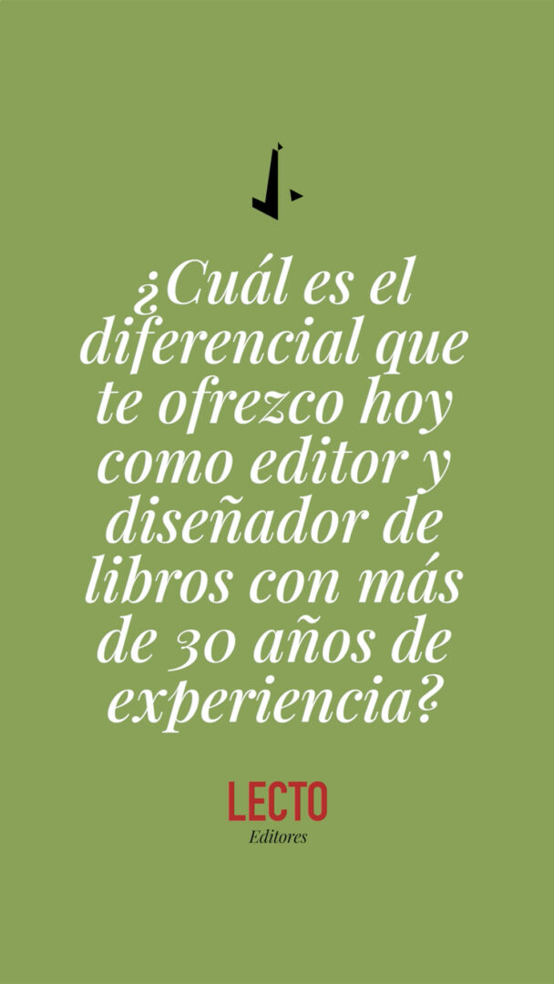 La experiencia como diferencial
